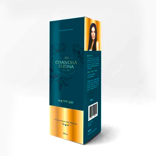 Chandrasudha Hair Oil for Men, Women and Children| Herbal hair oil| Ayurvedic/Promote Hair Growth and Strengthens Hair/Control Hair Fall and Dandruff (200 ML)